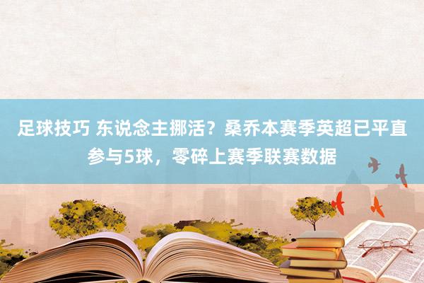 足球技巧 东说念主挪活？桑乔本赛季英超已平直参与5球，零碎上赛季联赛数据